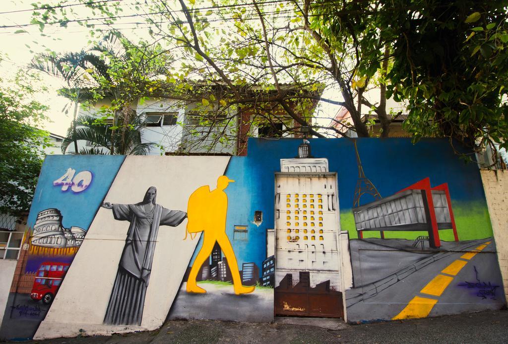 Olah Hostel - Vila Mariana เซาเปาโล ภายนอก รูปภาพ