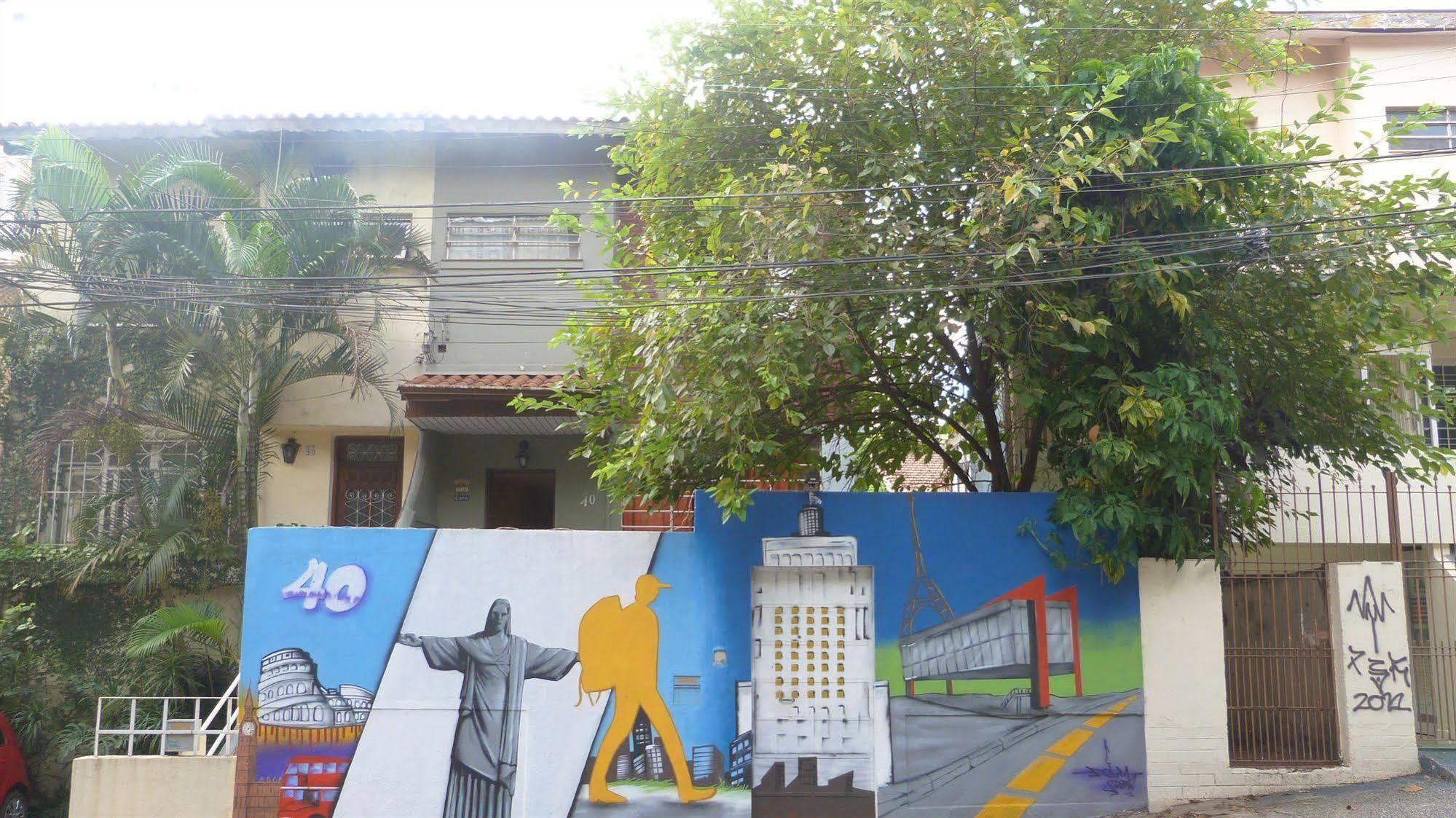Olah Hostel - Vila Mariana เซาเปาโล ภายนอก รูปภาพ